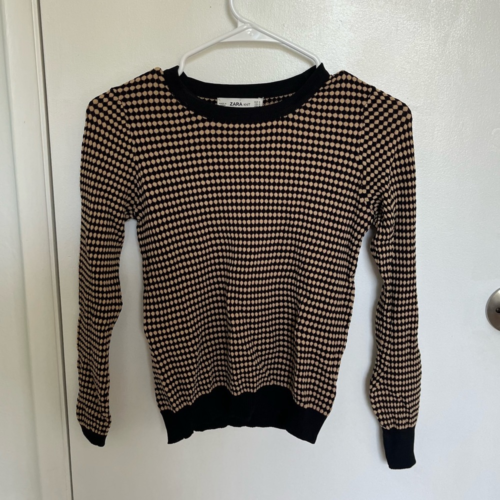 Zara long sleeve knit
